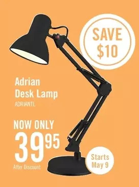 The Brick Adrian desk/task lamp offer
