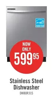 The Brick Samsung digital touch control 55 dba dishwasher - dw80r2031us/aa offer