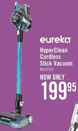 The Brick Eureka hyperclean cordless stick vacuum - nec222c offer