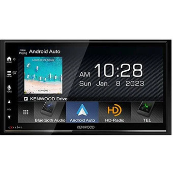 Visions Electronics Kenwood 6.8 touchscreen mechless multimedia receiver offer
