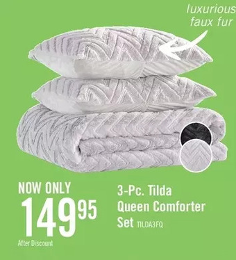 The Brick Tilda 3-piece full/queen comforter set offer