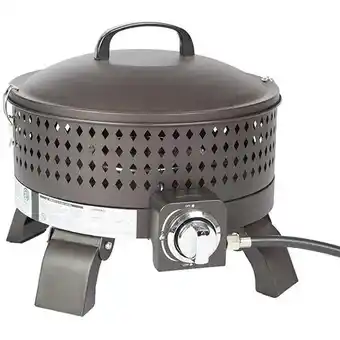 Visions Electronics Paramount portable 17.71-inch bronze propane fire pit offer