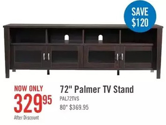 The Brick Palmer 72 tv stand offer
