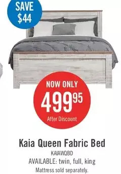 The Brick Kaia queen bed offer