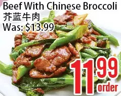 Bestco Food Mart Beef with chinese broccoli offer