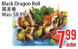 Bestco Food Mart Black dragon roll offer