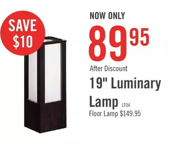 The Brick Luminary table lamp offer