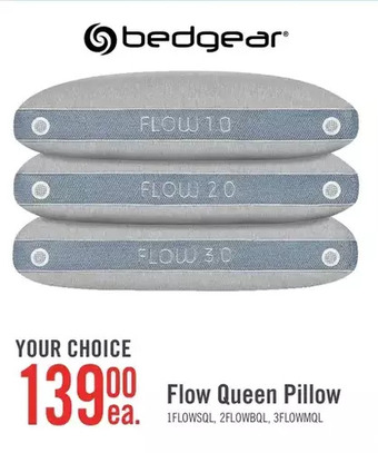 The Brick Bedgear flow 1.0 pillow - stomach sleeper offer