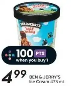 Safeway BEN & JERRY'S Ice Cream 473 mL offer