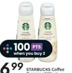 Safeway STARBUCKS Coffee Creamer 828 mL offer