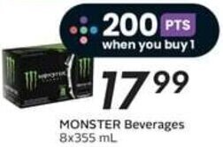 Safeway MONSTER Beverages 8x355 mL offer