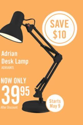 The Brick Adrian desk/task lamp offer