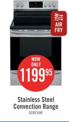 The Brick Frigidaire gallery 5.7 cu. ft. freestanding electric range with air fry - gcre306caf offer