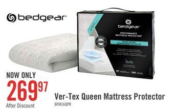 The Brick Bedgear ver-tex® 6.1 performance queen mattress protector offer