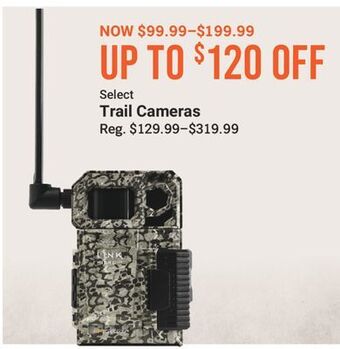 Bass Pro Select trail cameras offer