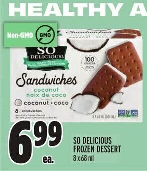 Metro SO DELICIOUS FROZEN DESSERT offer