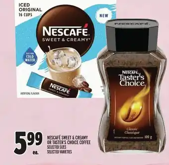 Metro NESCAFÉ SWEET & CREAMY offer
