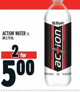 Metro ACTION WATER 1L offer
