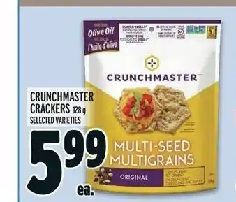 Metro CRUNCHMASTER CRACKERS 128g offer