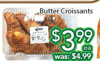 Ample Food Market Butter Croissants offer