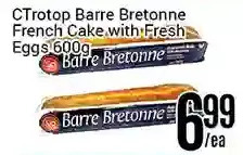 Nations Fresh Foods Ctrotop barre bretonne french cake with fresh eggs offer