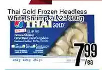 Nations Fresh Foods Thai gold frozen headless white shrimp offer