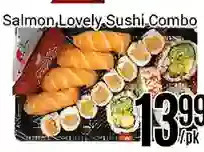 Nations Fresh Foods Salmon lovely sushi combo offer