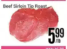 Nations Fresh Foods Beef sirloin tip roast offer