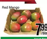 Nations Fresh Foods Red mango offer
