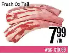 Nations Fresh Foods Fresh ox tail offer
