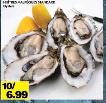 Supermarché PA Oysters offer