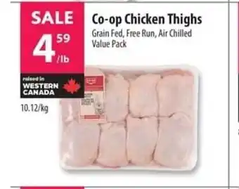 Co-op Chicken Thighs lb offer