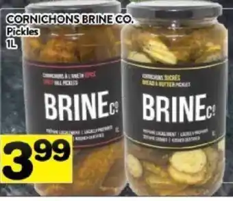 Supermarché PA BRINE CO. Pickles 1L offer