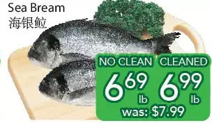 Ample Food Market Sea bream offer