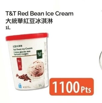 T&T Supermarket Red Bean Ice Cream 1L offer