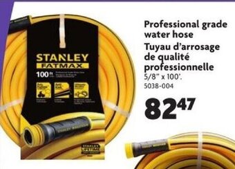 Home Hardware Professional grade water hose 5/8" x 100" offer