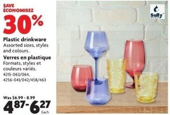 Home Hardware Plastic drinkware offer