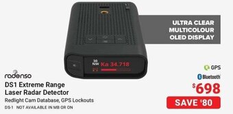Visions Electronics radenso DS1 Extreme Range Laser Radar Detector offer