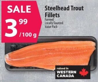 Steelhead Trout Fillets 100 g