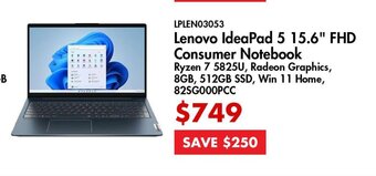 LPLEN03053 Lenovo IdeaPad 5 15.6" FHD