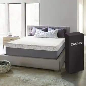 Aaron's 14 medium firm foam mattress in a box offer