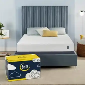 Aaron's Sheer slumber 8 medium tight top memory foam queen offer