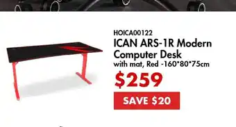 Canada Computers HOICA00122 ICAN ARS-1R Modern Computer Desk offer