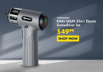 CAKID00084 KING'SDUN 35in1 Electric Screwdriver Set