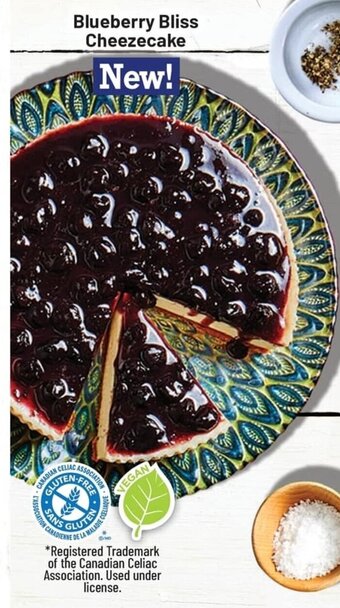 M & M Food Market Blueberry Bliss Cheezecake offer