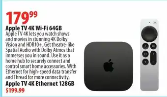London Drugs Apple TV 4K Wi-Fi 64GB offer