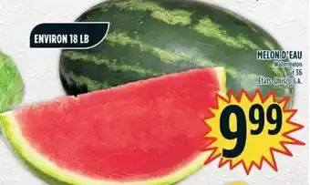 Marché Adonis MELON D'EAU offer