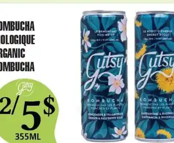 Marches Tau KOMBUCHA BIOLOGIQUE ORGANIC KOMBUCHA offer