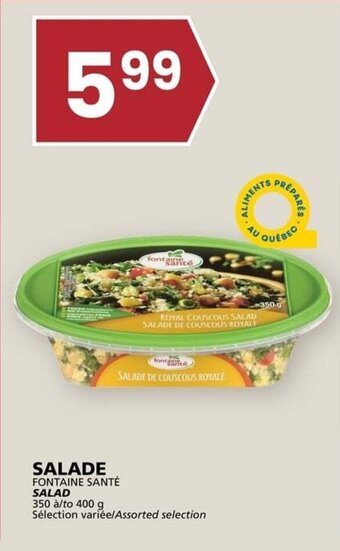 Rachelle-Bery Grocery SALADE FONTAINE SANTÉ offer