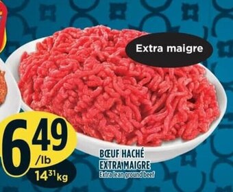 Marché Adonis Extra lean ground beef offer